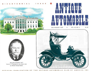 ANTIQUE AUTOMOBILE 1976 JULY - FIRST INDY 500, LANDAU, '12 BAKER VICTORIA